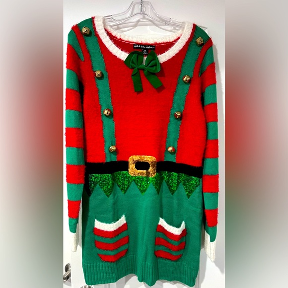 United States Sweaters Holiday Dress ❤️💚 - Picture 1 of 3